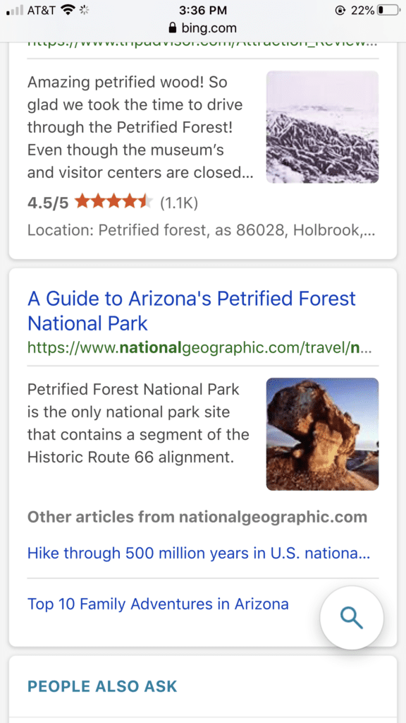 Large view of 40.00 Acres Adjoining the Petrified Forest National Park ~ Fronts Famous & Historic Route 66 in Sunny Southern Arizona Photo 12