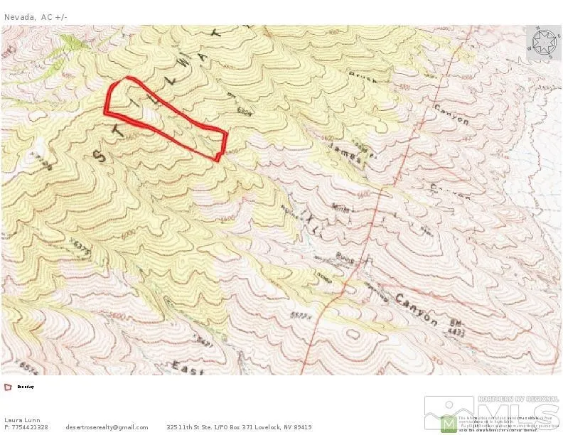 Large view of 98.058 ACRES~6 Patented Mining Claims BLACK PRINCE, SUR 1877 All Adjoining Dating back to 1877 Totalling 98.058 Acres inside Stillwater Range Wilderness Area, Churchill Co, Nevada Photo 29