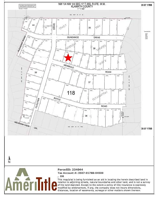 Large view of 0.47 AC BUILDING LOT IN BEAUTIFUL OREGON SHORES NEAR CRATER LAKE & CALIFORNIA BORDER. Photo 5