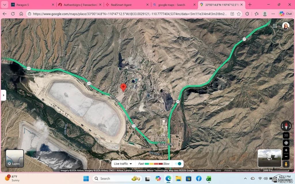 Large view of 0.07 ACRE BUILDING LOT IN BEAUTIFUL HAYDEN, ARIZONA ~HISTORIC COPPER MINING TOWN NEAR TUCSON Photo 26