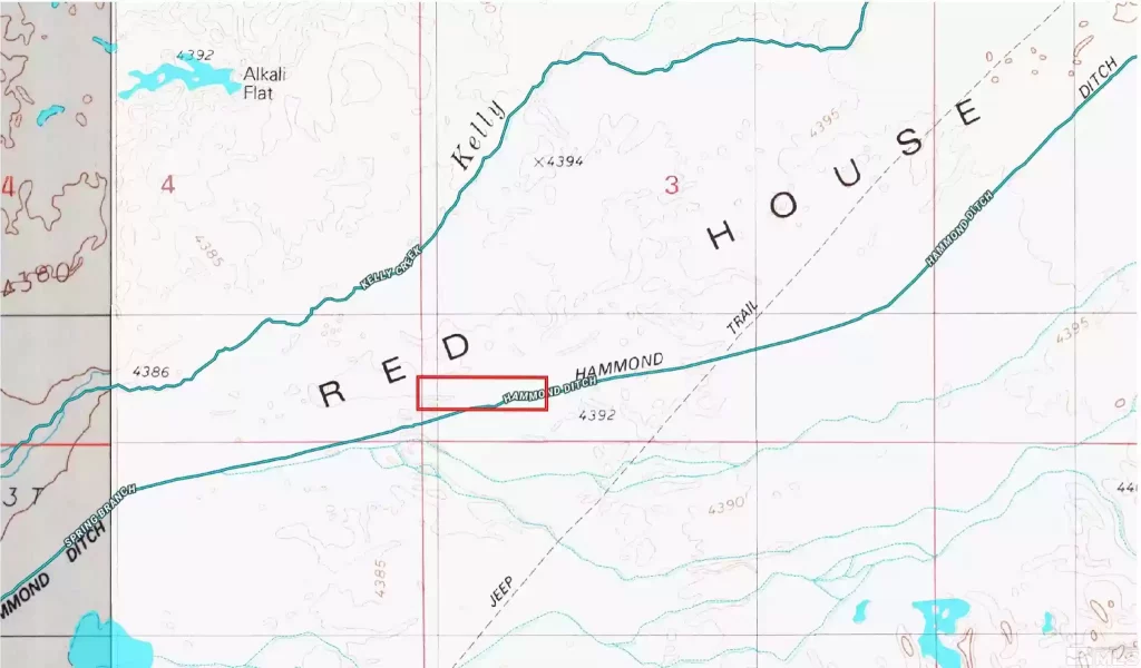 Large view of 10.00 ACRES IN HUMBOLDT CO, NEVADA WITH HAMMOND DITCH RUNNING THROUGH IT~LIVE WATER IN THE RED HOUSE AREA. Photo 6