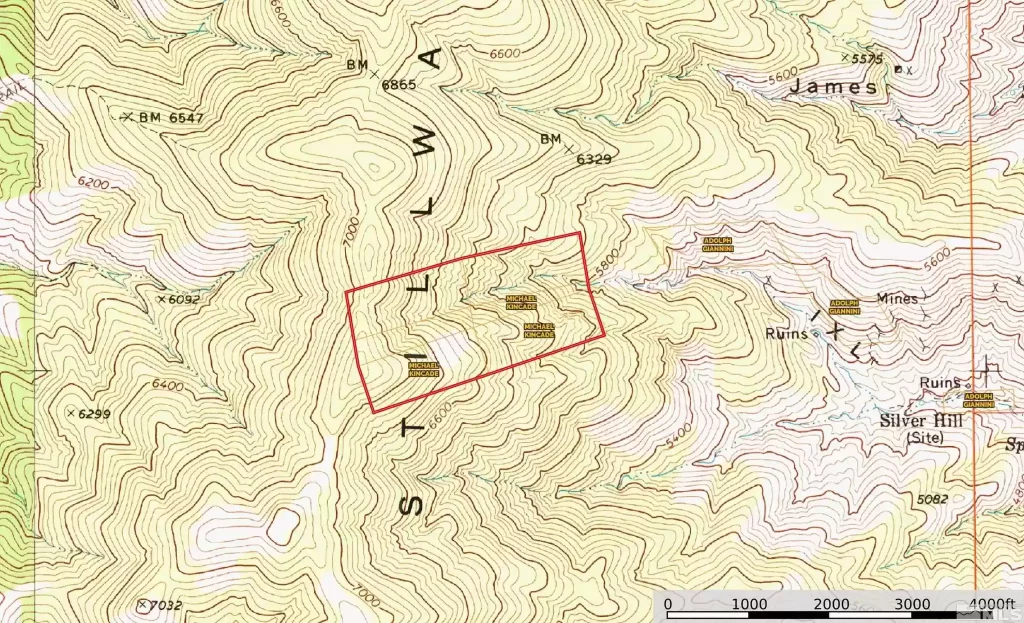 Large view of 98.058 ACRES~6 Patented Mining Claims BLACK PRINCE, SUR 1877 All Adjoining Dating back to 1877 Totalling 98.058 Acres inside Stillwater Range Wilderness Area, Churchill Co, Nevada Photo 25