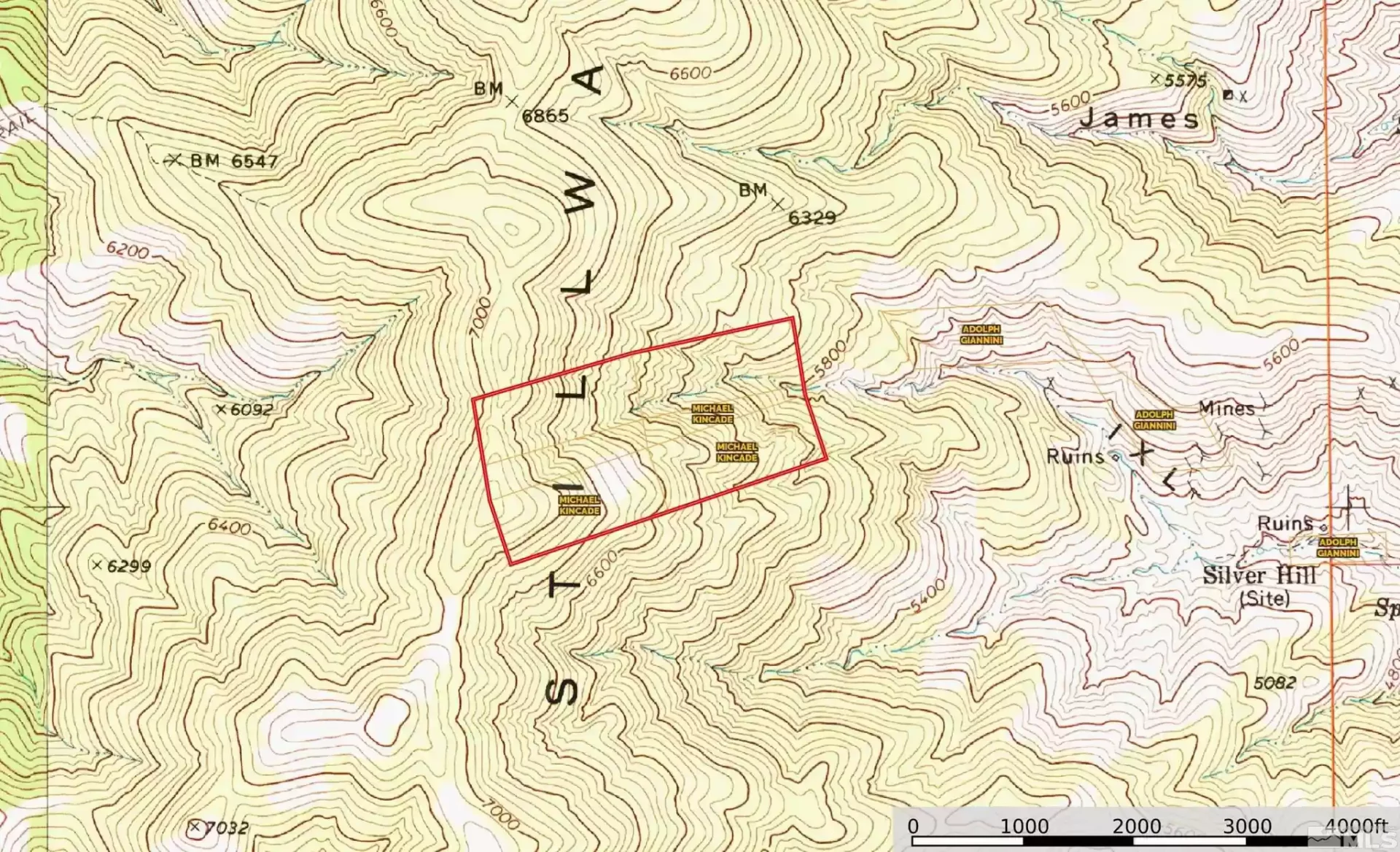 98.058 ACRES~6 Patented Mining Claims BLACK PRINCE, SUR 1877 All Adjoining Dating back to 1877 Totalling 98.058 Acres inside Stillwater Range Wilderness Area, Churchill Co, Nevada photo 25