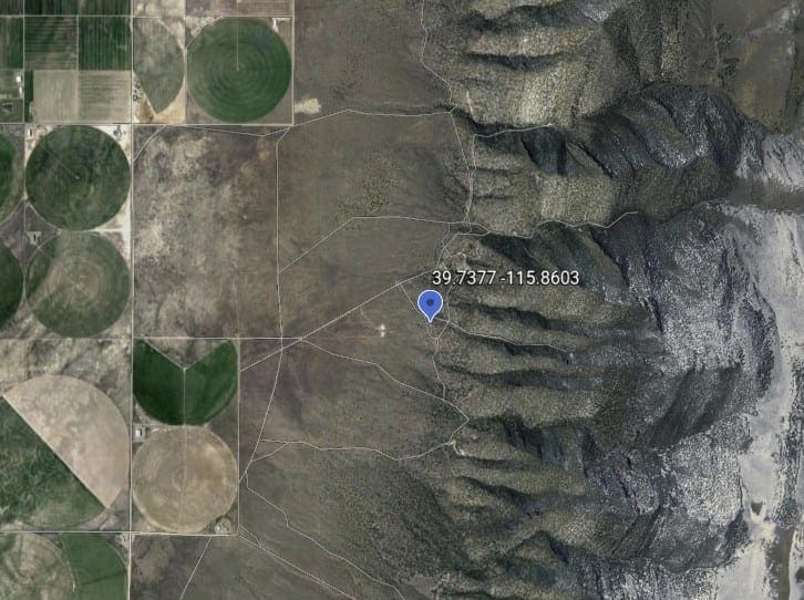 Large view of 3.44 Acre CHAMPION MILLSITE, SUR 37A Patented Mining Claim in The Diamond Mining District Just North of Eureka, Nevada Photo 17