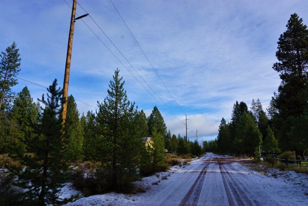 Large view of 1.00 Ac In Crescent Oregon! Treed Lot W/ Power & 20 X 30 Metal Building! Near BEND Photo 17