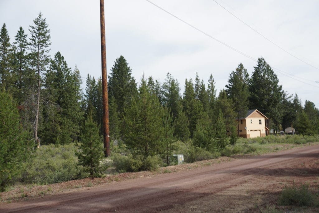 Large view of 1.00 Ac In Crescent Oregon! Treed Lot W/ Power & 20 X 30 Metal Building! Near BEND Photo 11