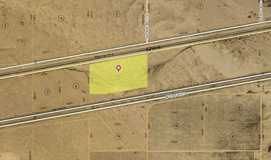 22.18 Acres in Arizona’s Yuma Co with HWY 8 Frontage a possible Commerical Billboard Lot Near Yuma photo 10