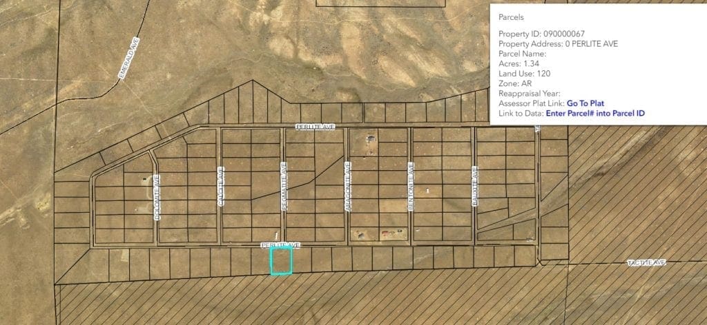 Large view of Secluded 1.34 Acre Lot In Wild Horse Estates Near Lake and Idaho Border Photo 9