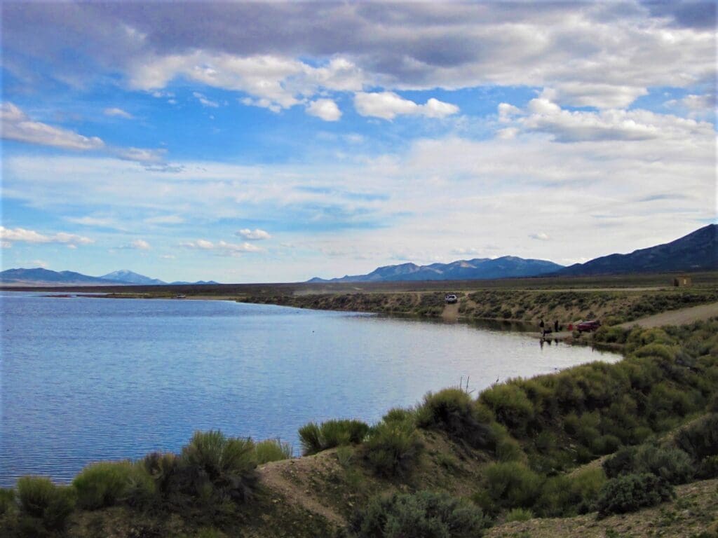 Large view of 9.83 GORGEOUS ACRES OVERLOOKING WALKER LAKE, CREEK & FRONTS HWY 95 WITH AMAZING VIEWS, POWER, EASY ACCESS, FOOTSTEPS TO WATER EGDE. Photo 16
