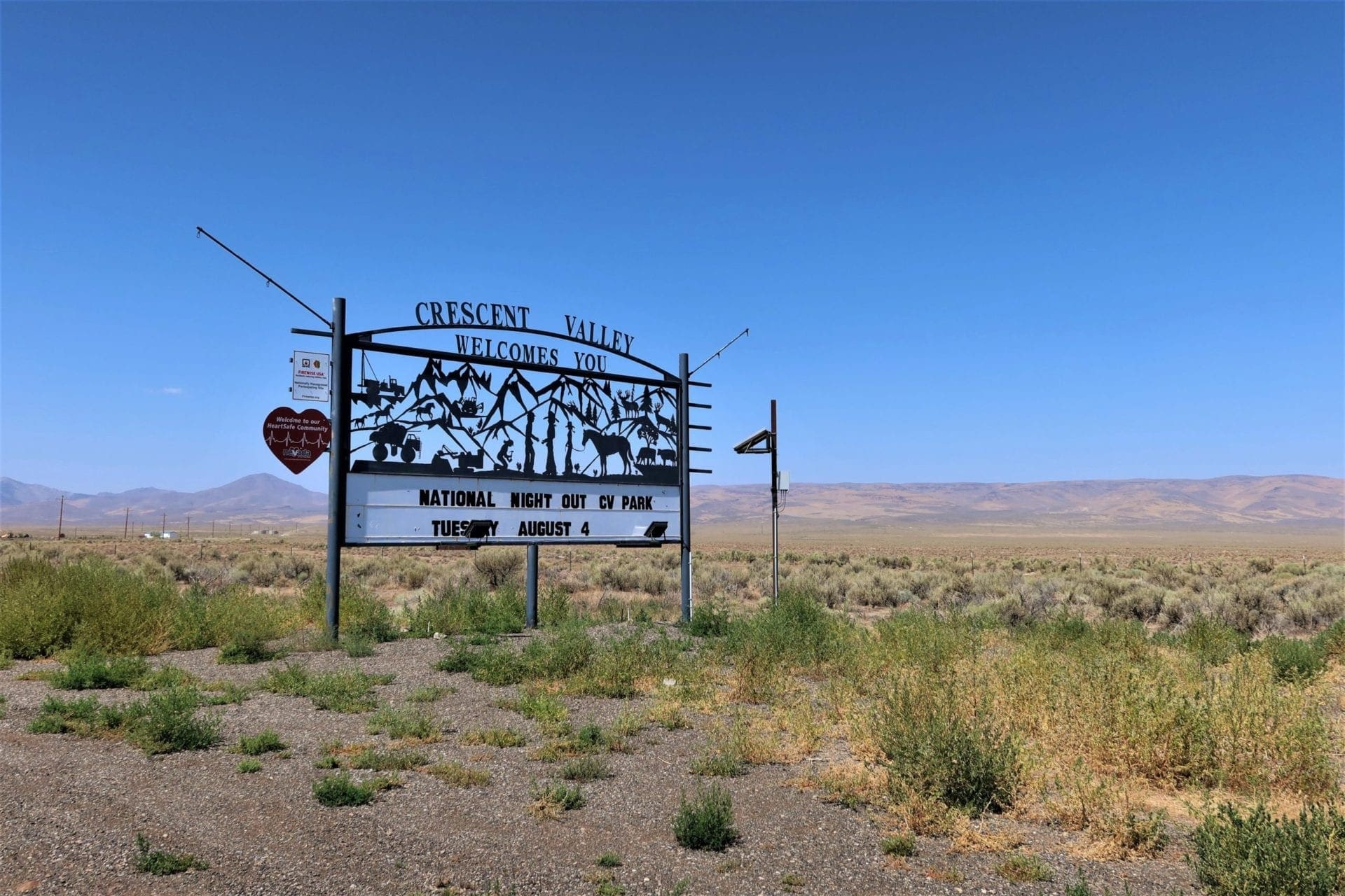 Easily Accessible 19.78 Acre Property In Crescent Valley, NV With HWY