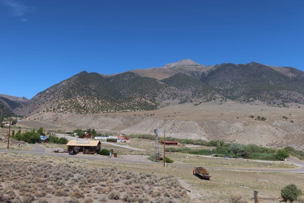 Large view of Beautiful lot overlooking the small town of Kingston, Nevada Photo 6