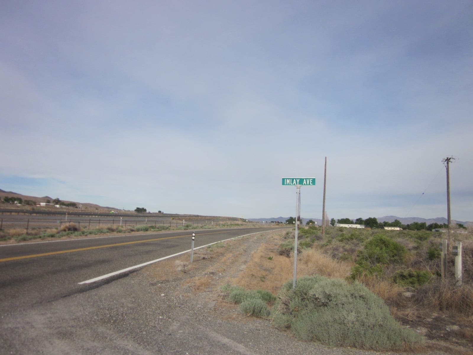 1.210 Acres in Imlay, Nevada Highway I-80 Frontage Road Billboard Lot with Power photo 1