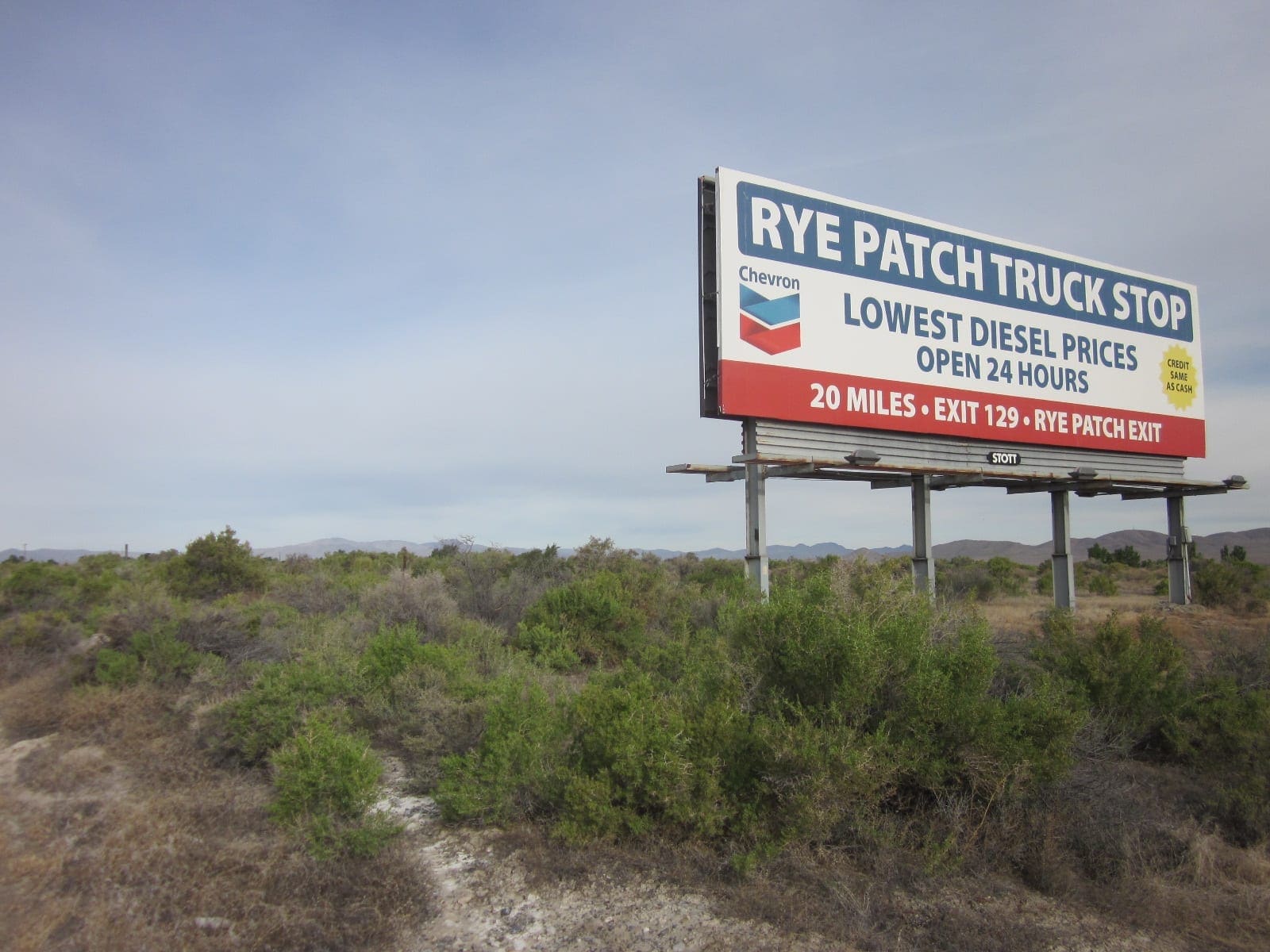 1.210 Acres in Imlay, Nevada Highway I-80 Frontage Road Billboard Lot with Power photo 8