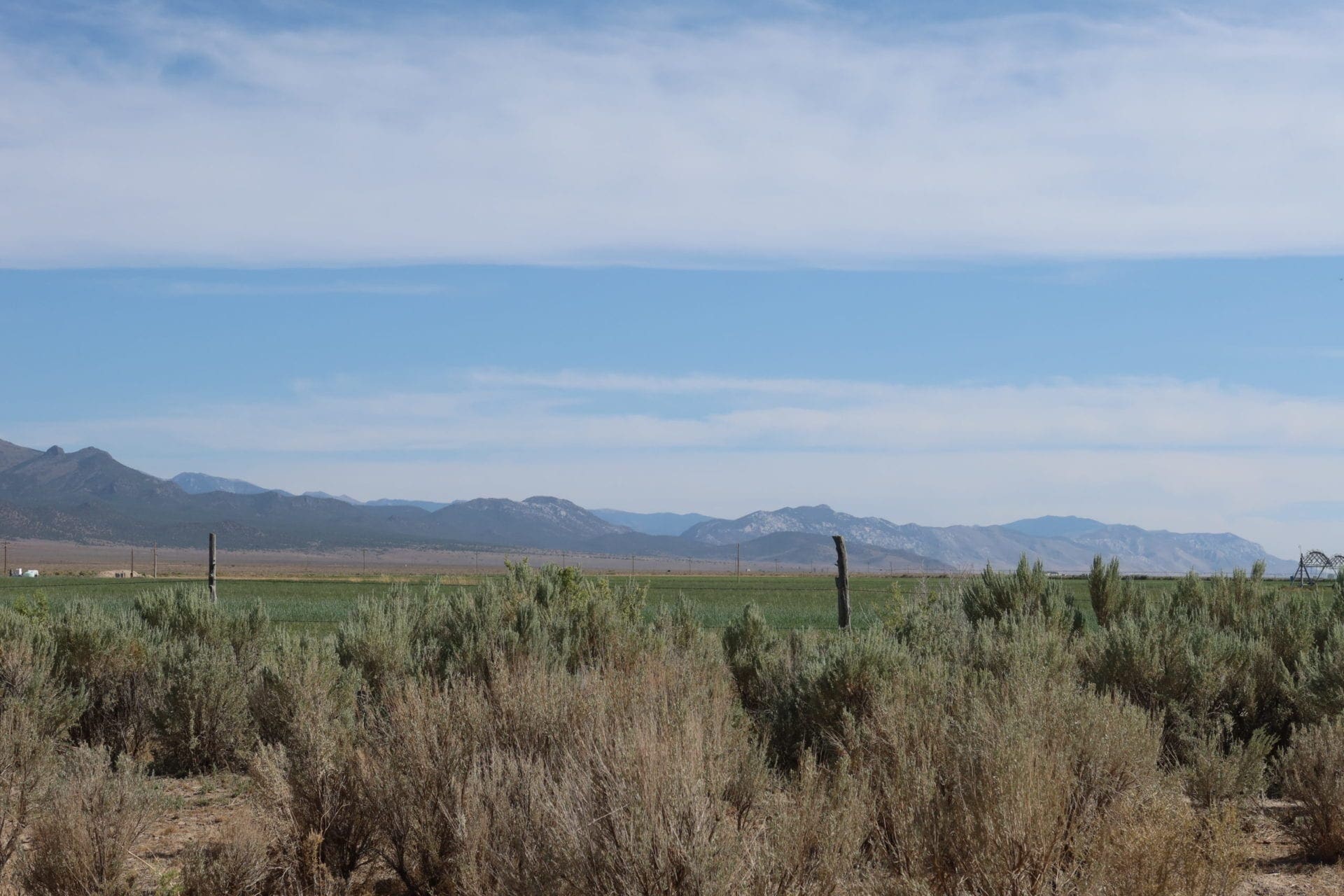 10.32 Acre Ranch Property near Ely Nevada with Hemp Growing