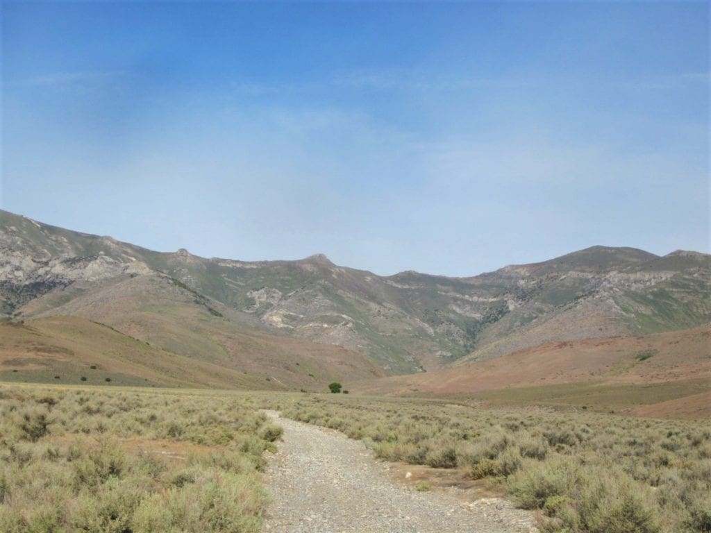 Large view of 160 Acres in Coyote Canyon Base of Star Peak Completely Surrounded by BLM, Treed with Spring Water near Historic Unionville, Nevada Photo 27