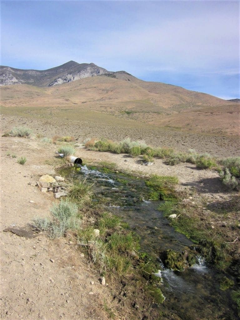 Large view of 160 Acres in Coyote Canyon Base of Star Peak Completely Surrounded by BLM, Treed with Spring Water near Historic Unionville, Nevada Photo 22