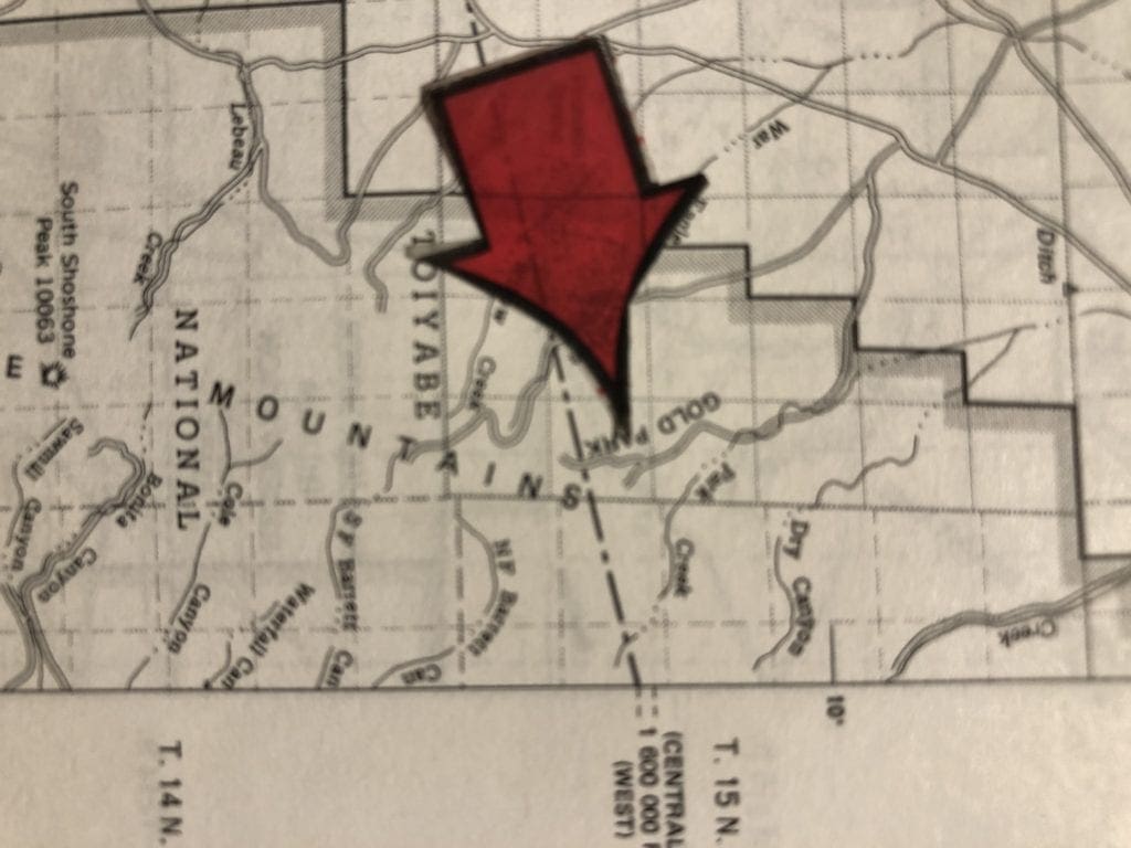 Large view of 58.21 Acres on the Nevada/Utah State Lines have one foot in Nevada & One foot in Utah Photo 30