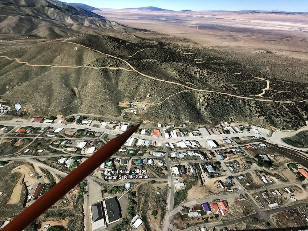 .09 Acres Two Lots in the Old West Town of Austin, Nevada Power