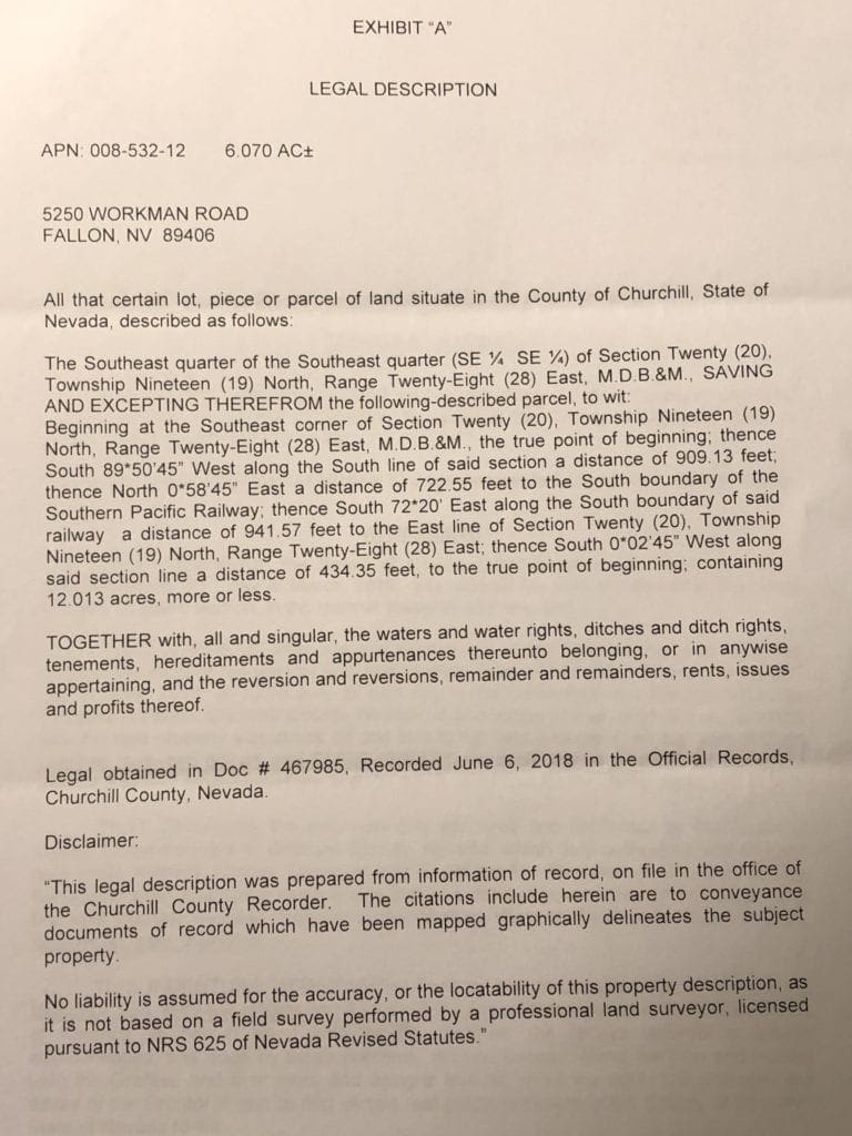 Large view of Nice vacant parcel on Soda Lake Road in Fallon, Nevada Photo 16