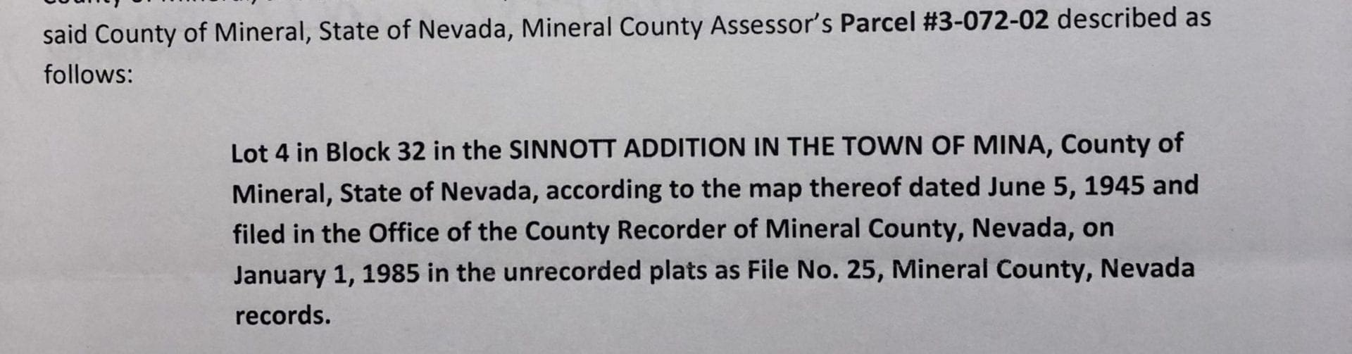 Beautiful Parcel In Cute Quaint Town of Mina, NV ~ Adjoining three Lots Available photo 6