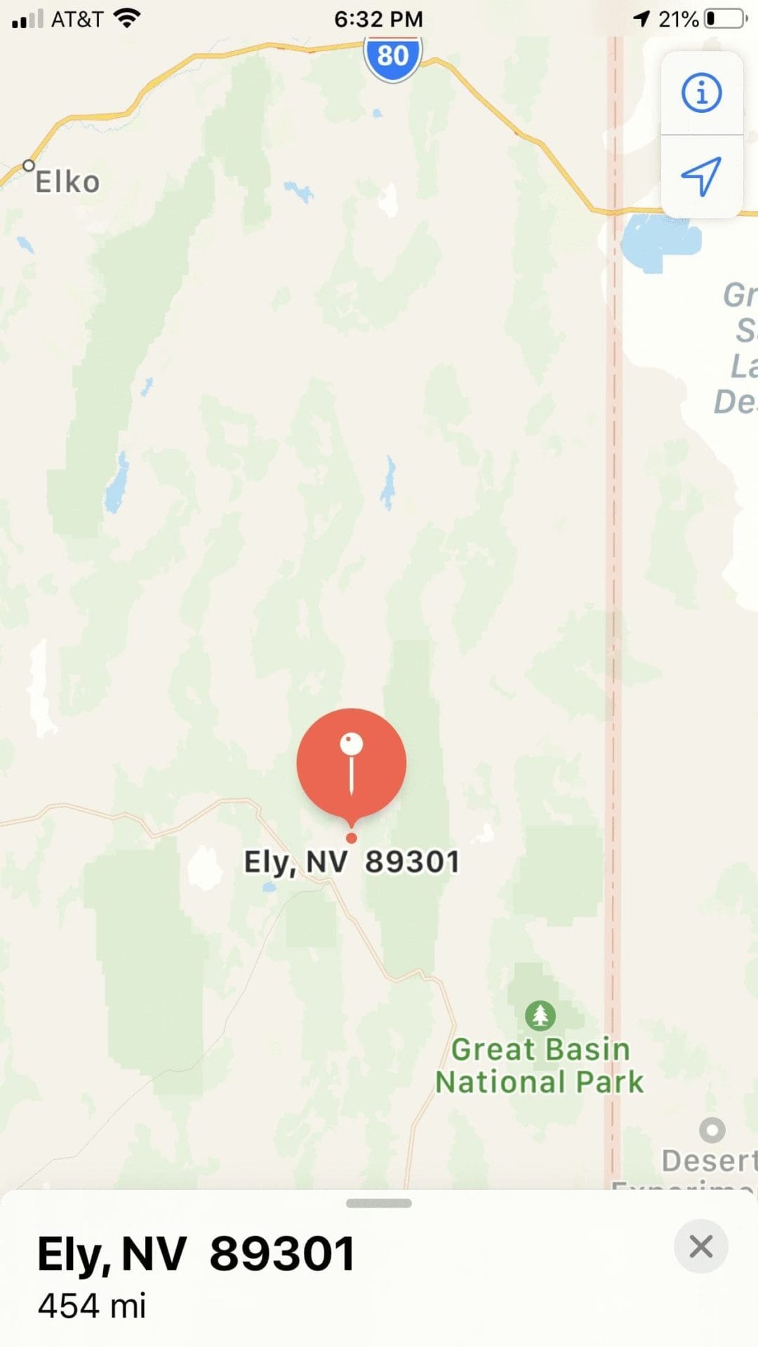 Location describes this Rare 5 acre parcel in Ely, Nevada photo 11