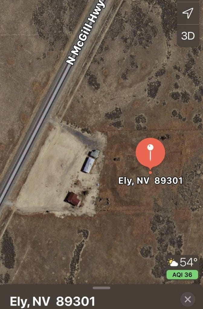 Large view of Location describes this Rare 5 acre parcel in Ely, Nevada Photo 24