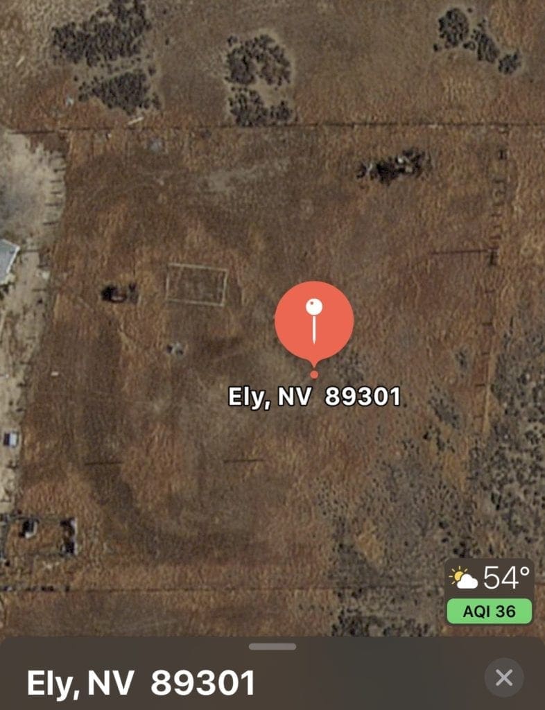 Large view of Location describes this Rare 5 acre parcel in Ely, Nevada Photo 25