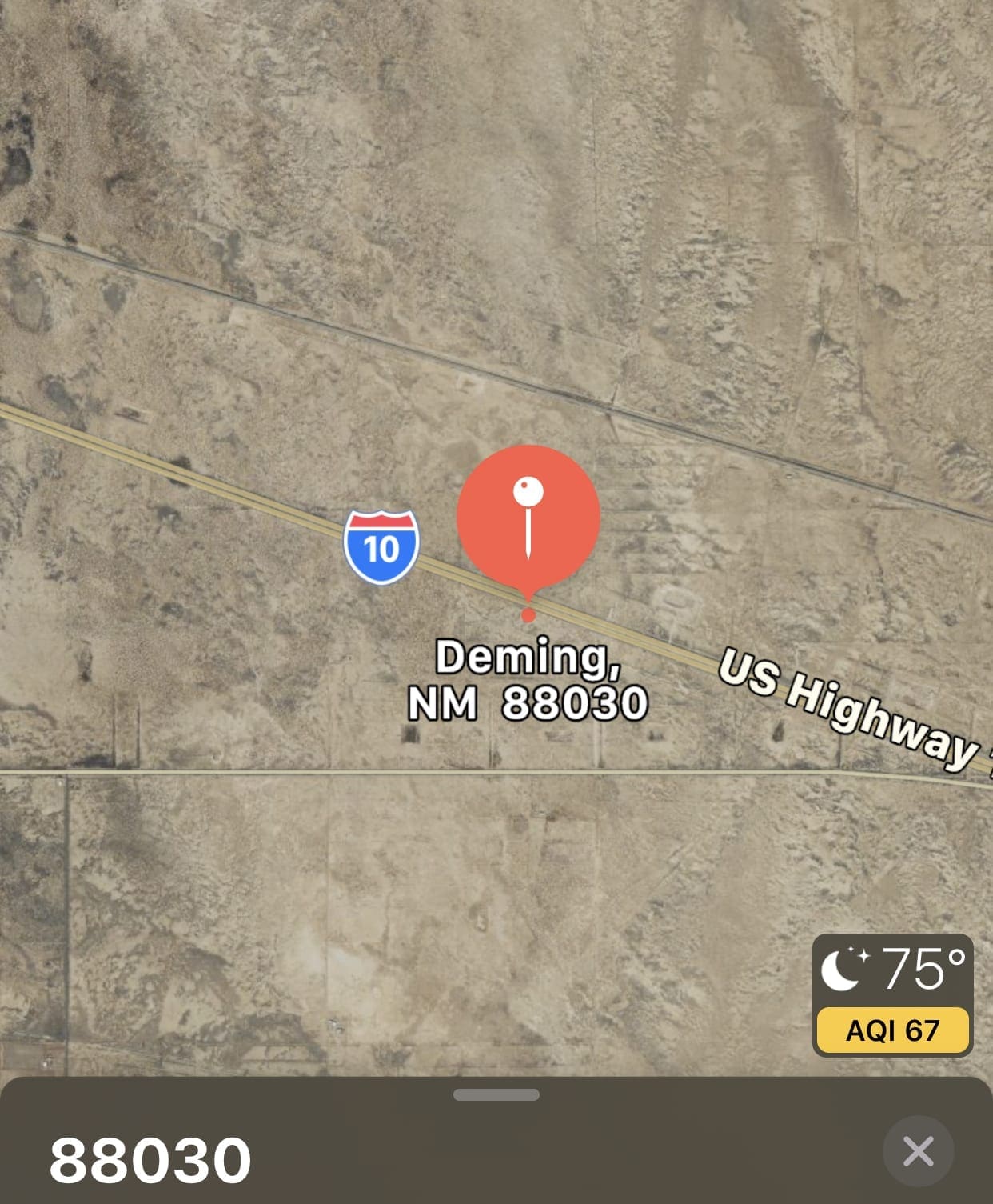 8 Buildable Parcels East of Deming that Front I-10 photo 1
