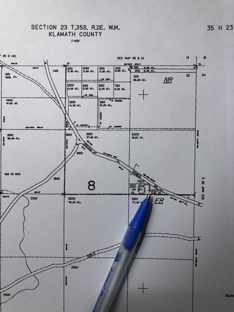 Large view of 36 Acres Central Oregon Near California TWO Parcels Separated by County Road Photo 15