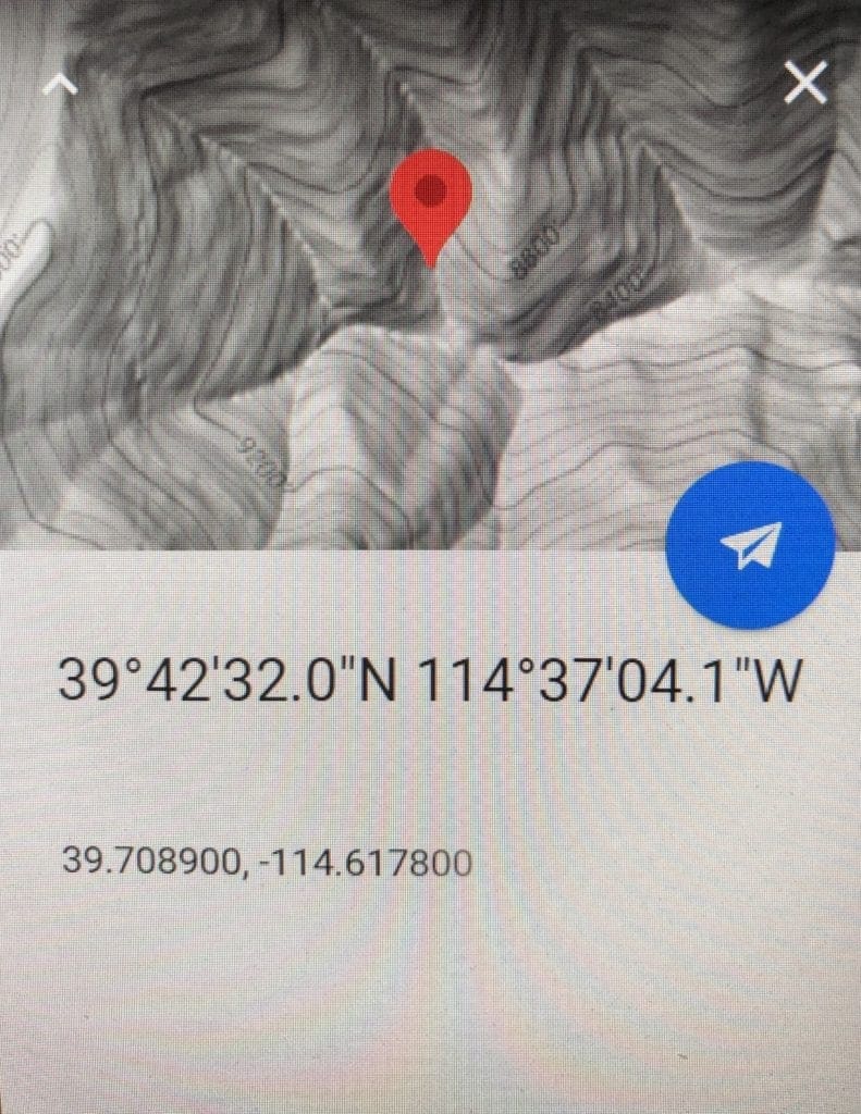 Large view of `10.33 ACRES~Patented Mining Claim “Buckhorn” SUR 38S, Silver Canyon Mining District 11,000 feet Elevation in SCHELL CREEK RANGE Photo 9