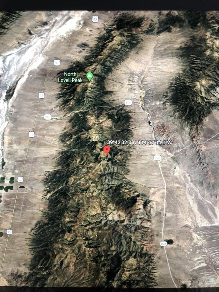 Large view of `10.33 ACRES~Patented Mining Claim “Buckhorn” SUR 38S, Silver Canyon Mining District 11,000 feet Elevation in SCHELL CREEK RANGE Photo 4