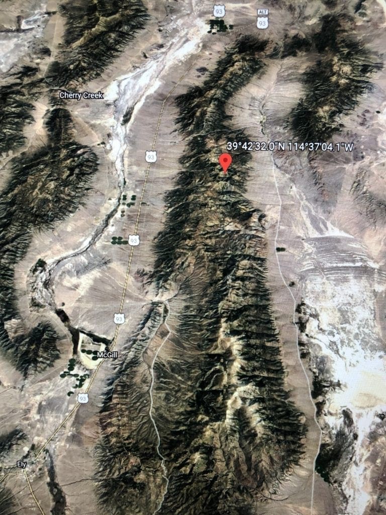 Large view of `10.33 ACRES~Patented Mining Claim “Buckhorn” SUR 38S, Silver Canyon Mining District 11,000 feet Elevation in SCHELL CREEK RANGE Photo 18