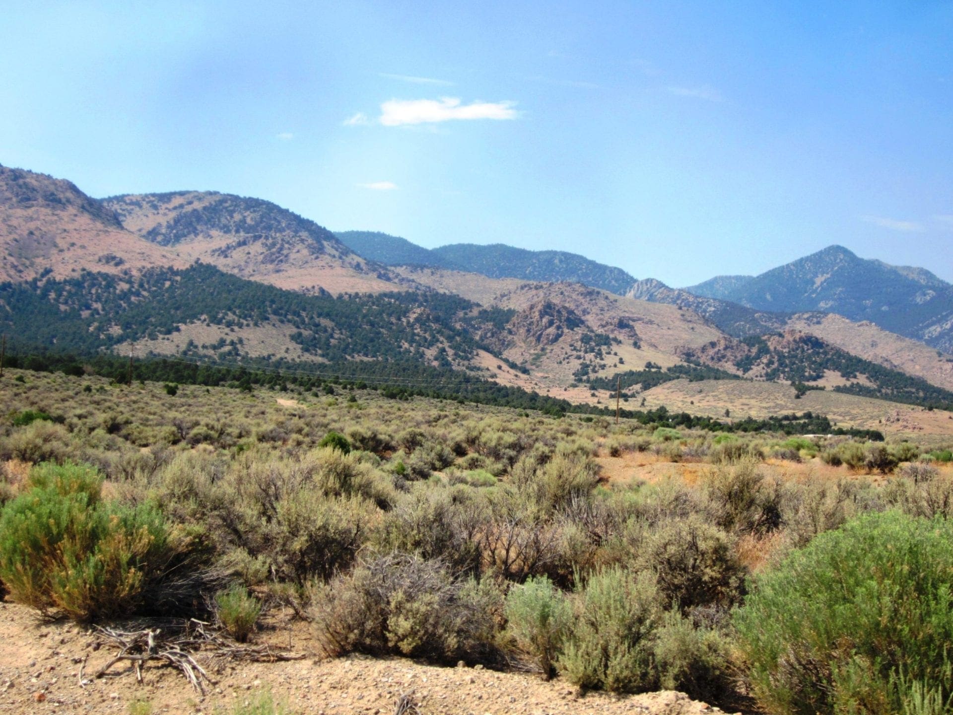 4 Lots in Historic Cherry Creek Nevada on Paved Road with Million Dollar views photo 6