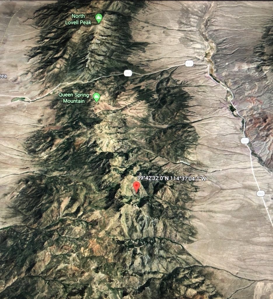 Large view of `10.33 ACRES~Patented Mining Claim “Buckhorn” SUR 38S, Silver Canyon Mining District 11,000 feet Elevation in SCHELL CREEK RANGE Photo 20