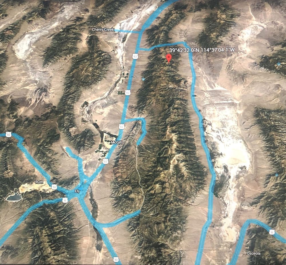 `10.33 ACRES~Patented Mining Claim “Buckhorn” SUR 38S, Silver Canyon Mining District 11,000 feet Elevation in SCHELL CREEK RANGE photo 24