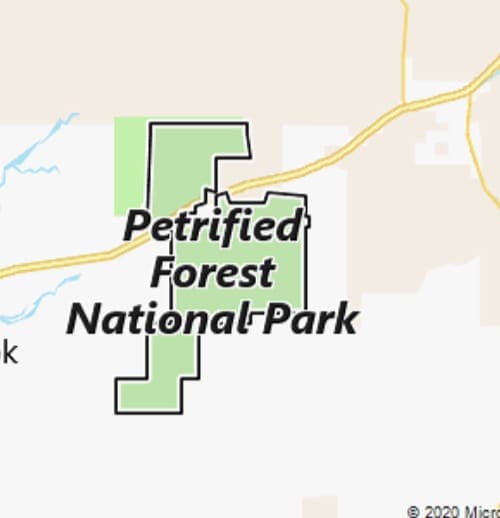 40.00 Acres Adjoining the Petrified Forest National Park ~ Fronts Famous & Historic Route 66 in Sunny Southern Arizona photo 2