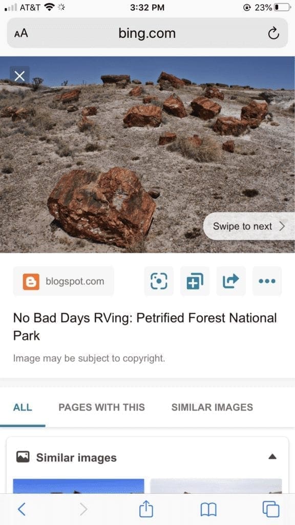 Large view of 40.00 Acres Adjoining the Petrified Forest National Park ~ Fronts Famous & Historic Route 66 in Sunny Southern Arizona Photo 13