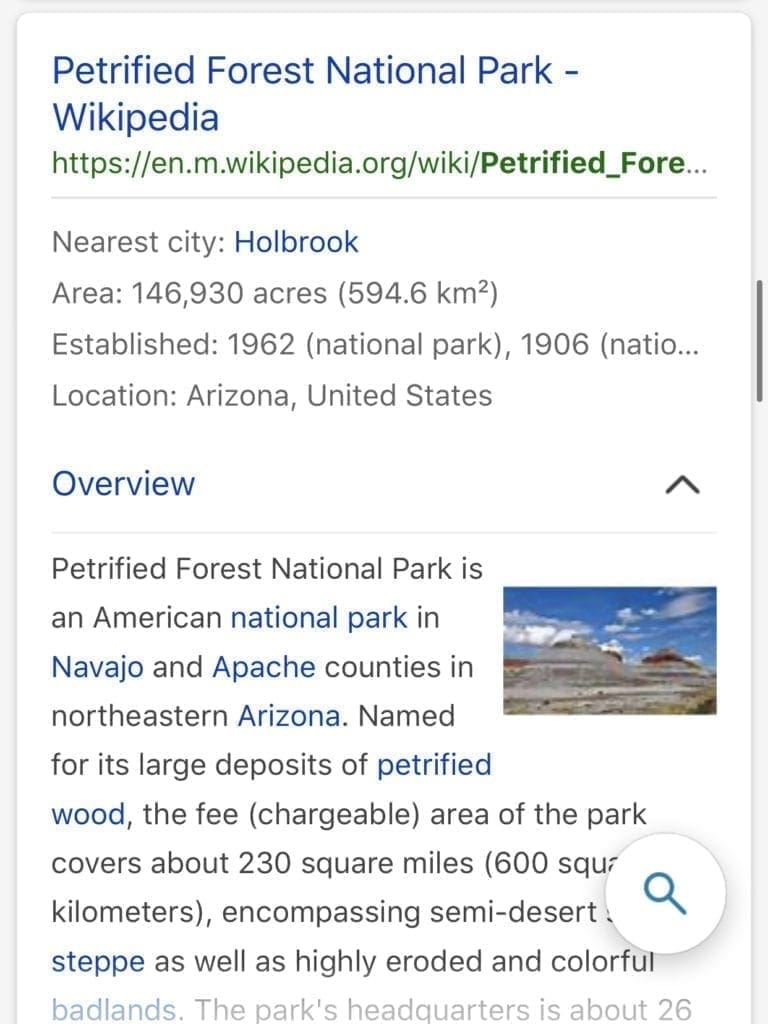 Large view of 40.00 Acres Adjoining the Petrified Forest National Park ~ Fronts Famous & Historic Route 66 in Sunny Southern Arizona Photo 11