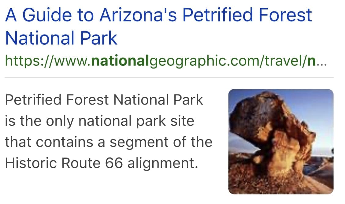 40.00 Acres Adjoining the Petrified Forest National Park ~ Fronts Famous & Historic Route 66 in Sunny Southern Arizona photo 14