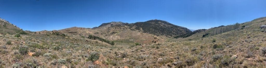 Large view of 20 Acre Patented Mining Claim “Hawkeye” Pat# 39511 in the Mighty Schell Creek Range Eastern Nevada Photo 3