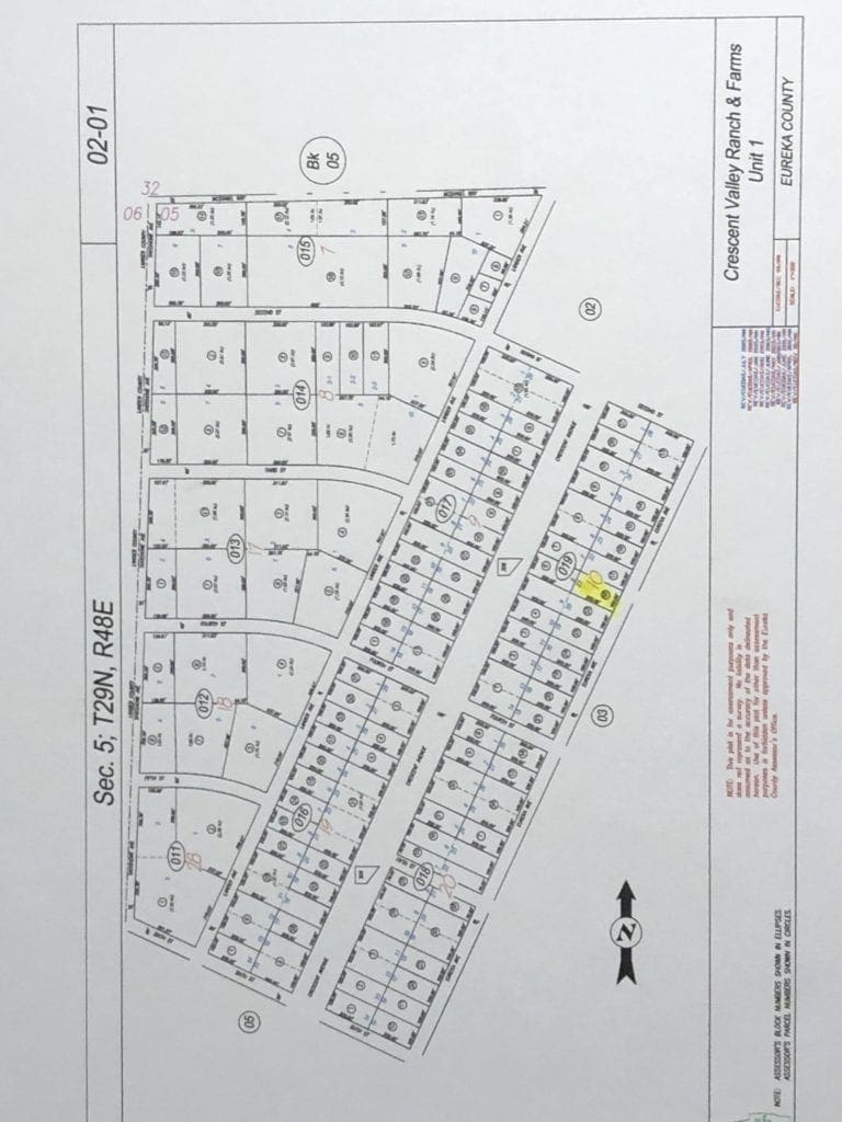 Large view of 4076 Eureka Ave, Building lot in Downtown Crescent Valley, Nevada Photo 8