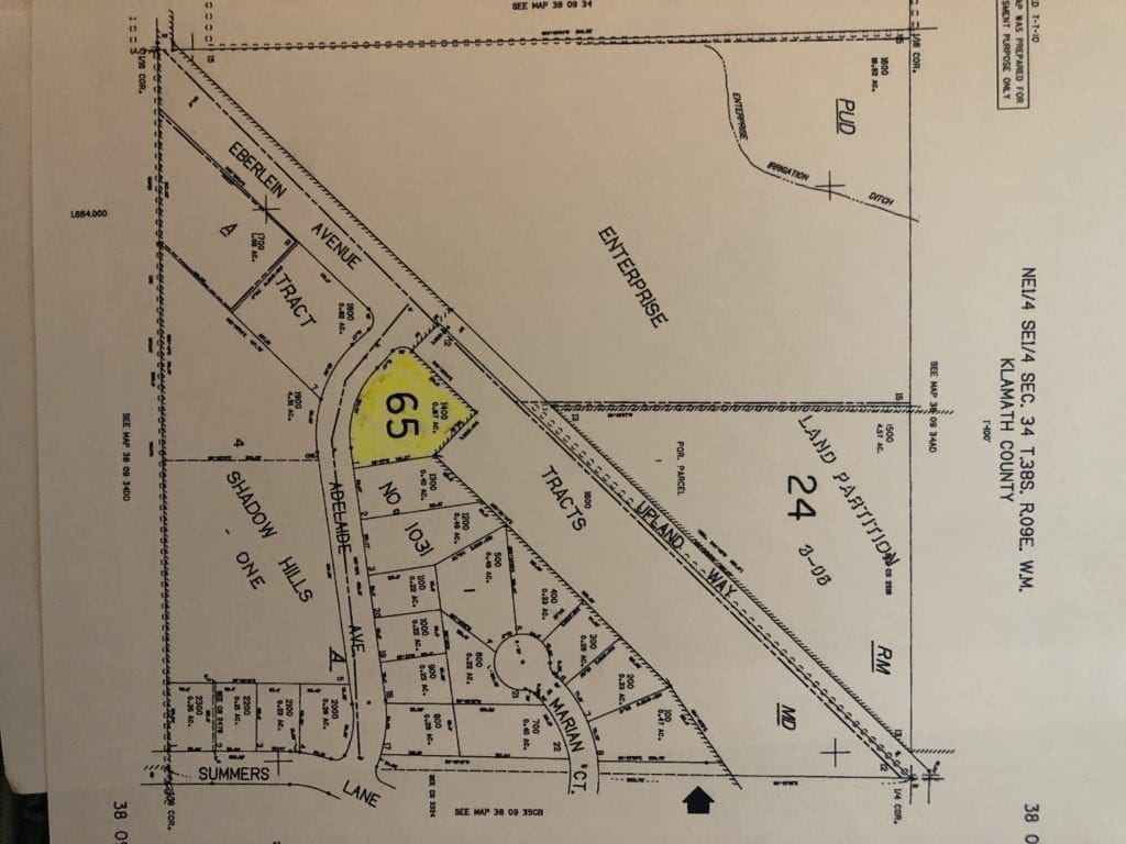 Large view of .74 Acre Building Parcel in Shadow Hills, City of Klamath Falls, Oregon Photo 18