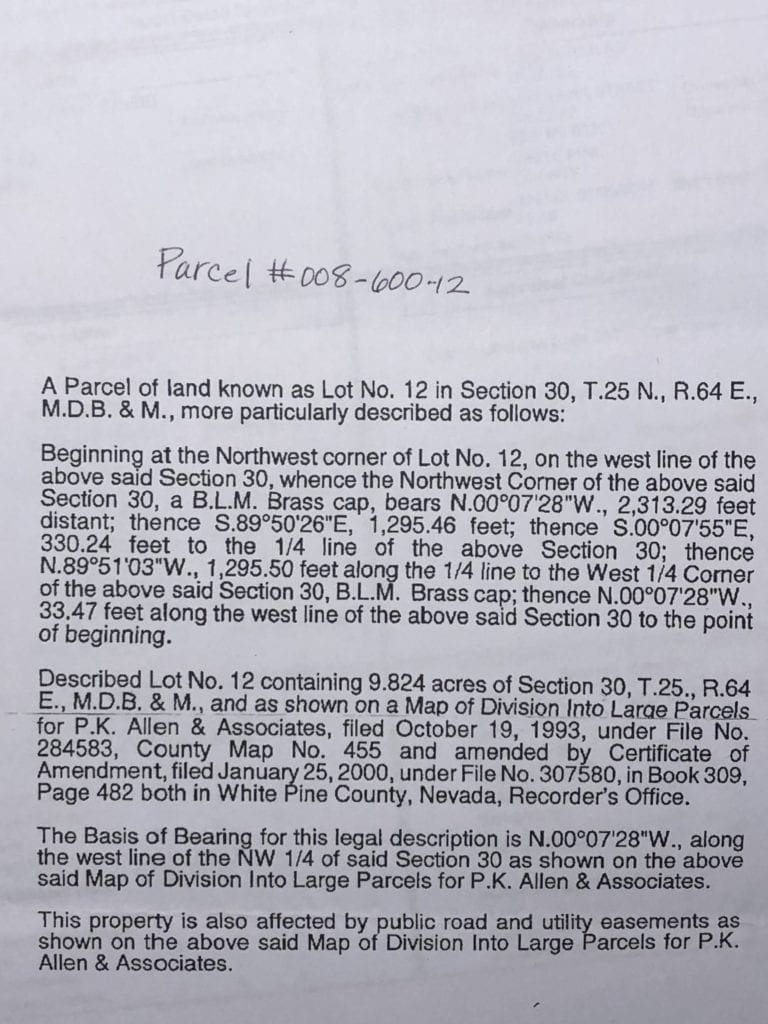 Large view of 2730 North 1371 East Street Ely Nevada Backs Creek & BLM Lands Photo 25