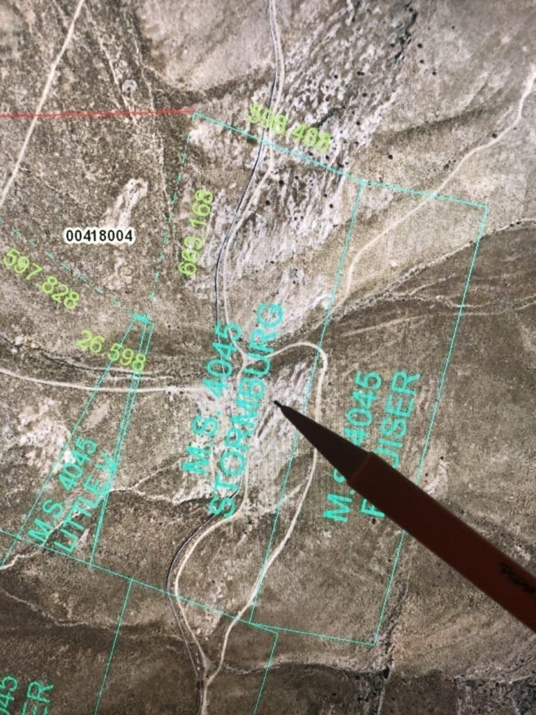 Large view of 10.290 Acre Patent# 345660 MS SUR 4045 Mining Claim ‘Stomberg” Duck Creek MTN District Precious Metals Photo 7