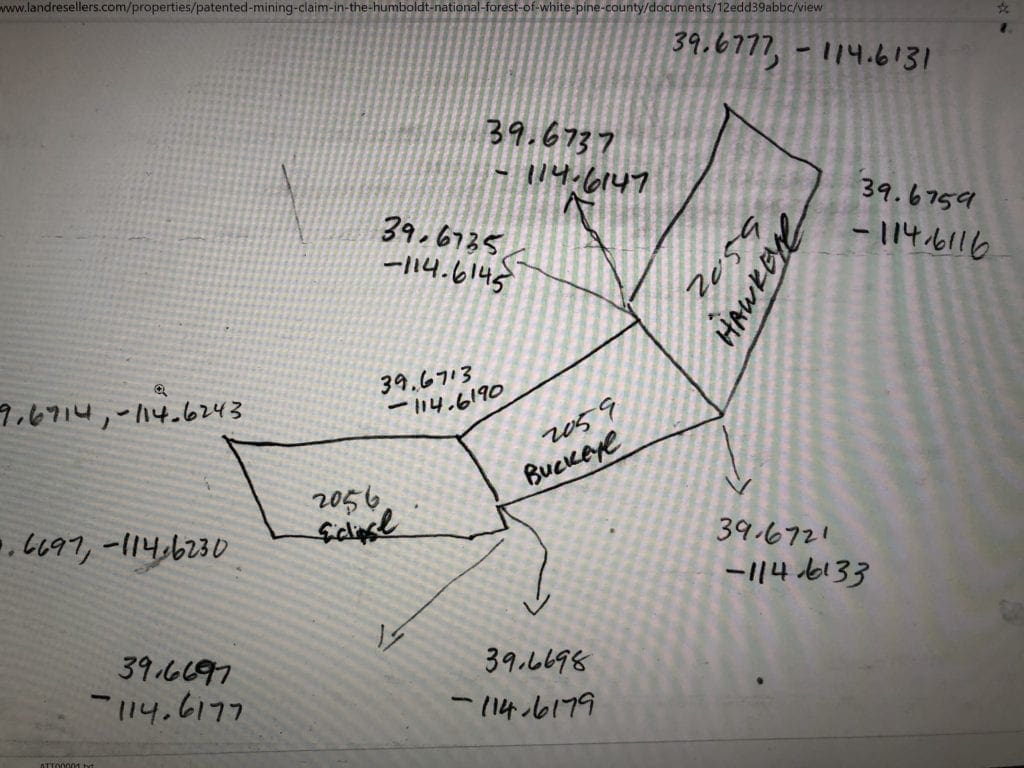 Large view of 20.66 Acre Mining Claim “Eclipse” SUR 2059 ~ Gold & Silver located in Humboldt-Toiyabe National Forest Photo 12
