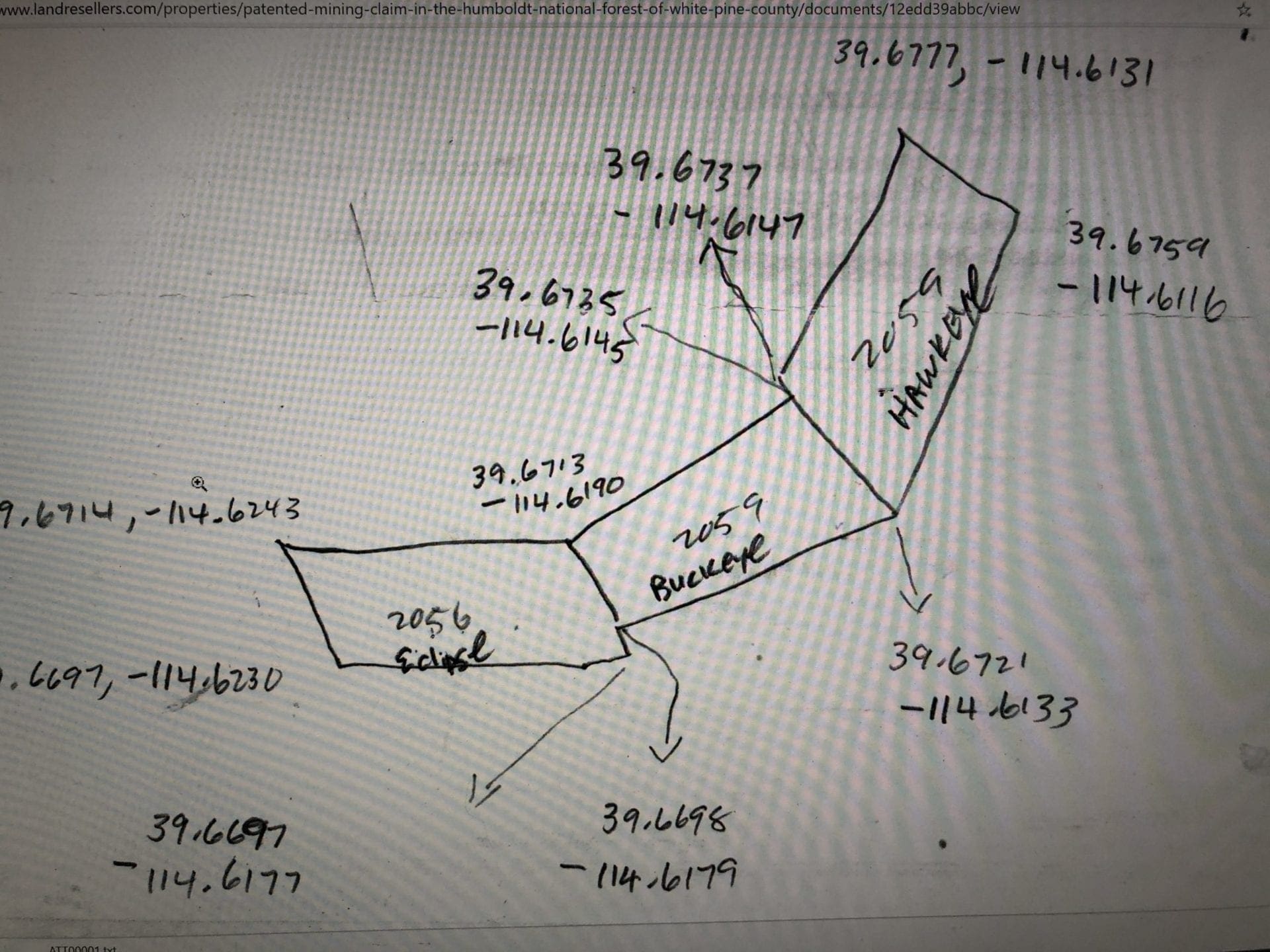 20.66 Acre Mining Claim “Eclipse” SUR 2059 ~ Gold & Silver located in Humboldt-Toiyabe National Forest photo 12