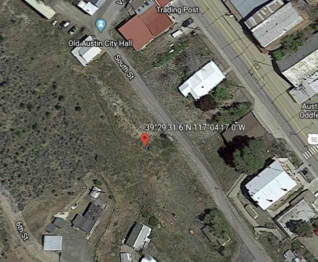 Large view of .09 Acres ~ Two Lots in the Old West Town of Austin, Nevada ~ Power with Paved Road Frontage ~ Town Lights Views Photo 4