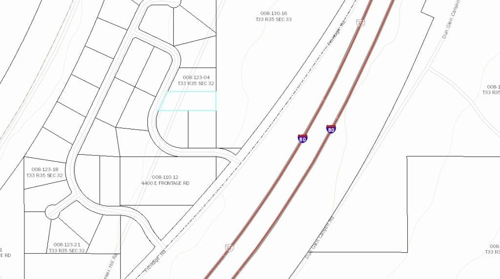 Large view of 1.10 Acre Lot With Power In the Mill City Estates, MILL CITY, Nevada Photo 7