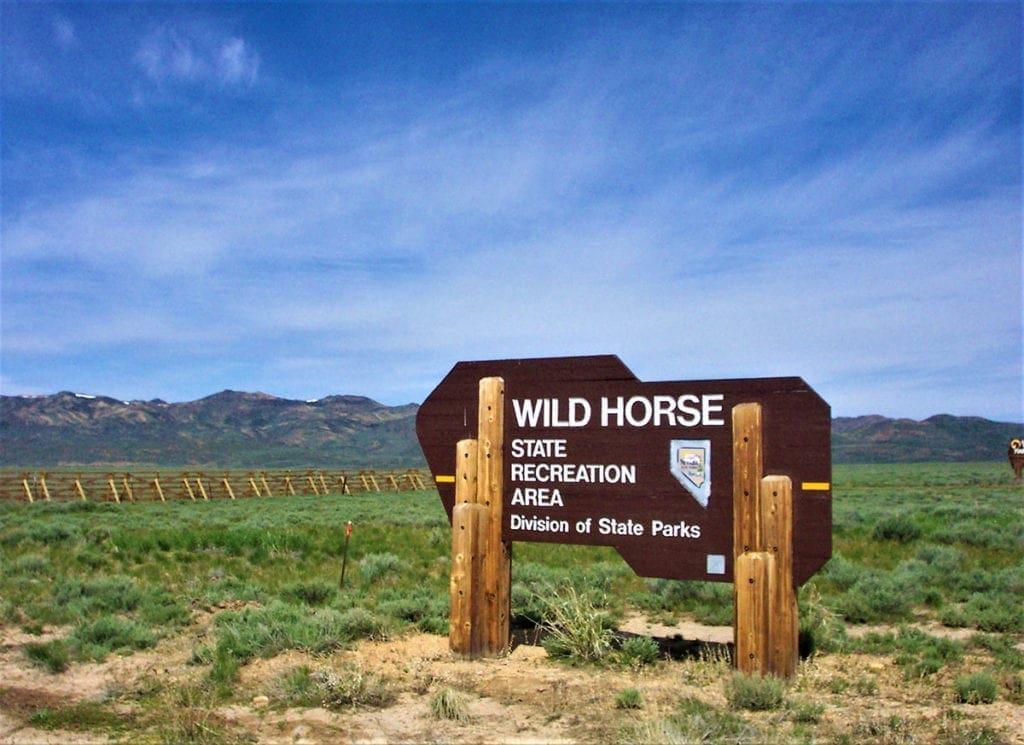 Large view of Beautiful Nevada Land footsteps to Wild Horse Reservoir near Idaho Photo 3