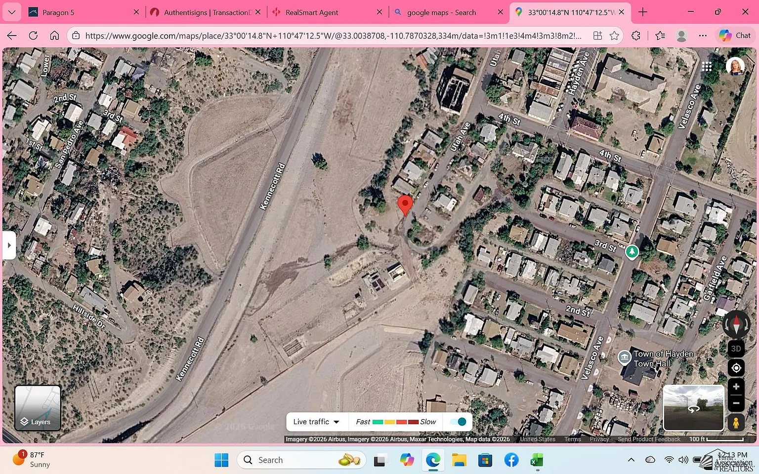 0.07 ACRE BUILDING LOT IN BEAUTIFUL HAYDEN, ARIZONA ~HISTORIC COPPER MINING TOWN NEAR TUCSON photo 25